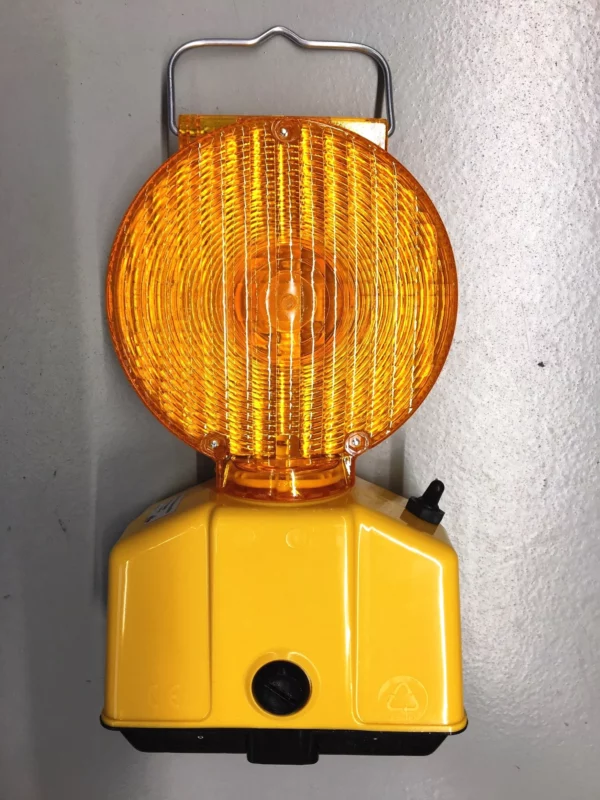 Hazard warning light, army, double-sided, yellow